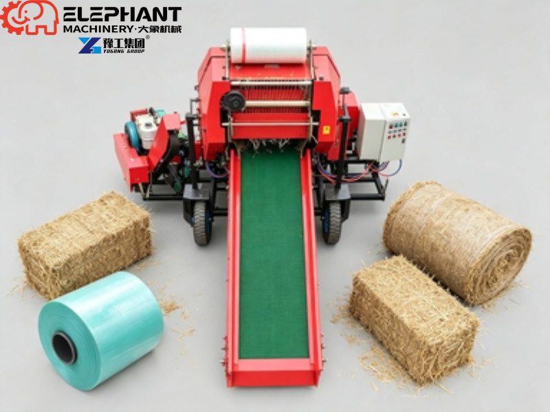 Agriculture Farming And Livestock - Presse à balles agricole combinée pour