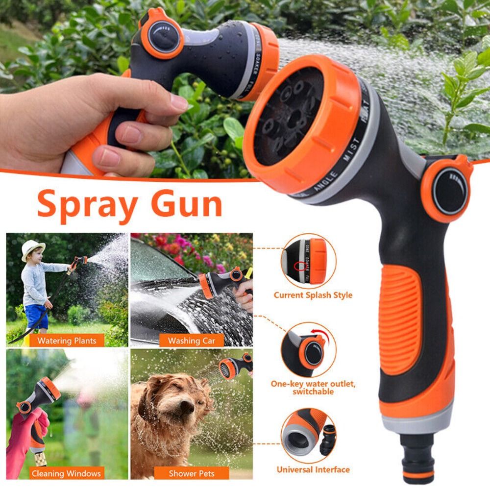 Gardena Hose Comfort - Pistolet pulvérisateur multifonction, tuyau d'arrosage, buse