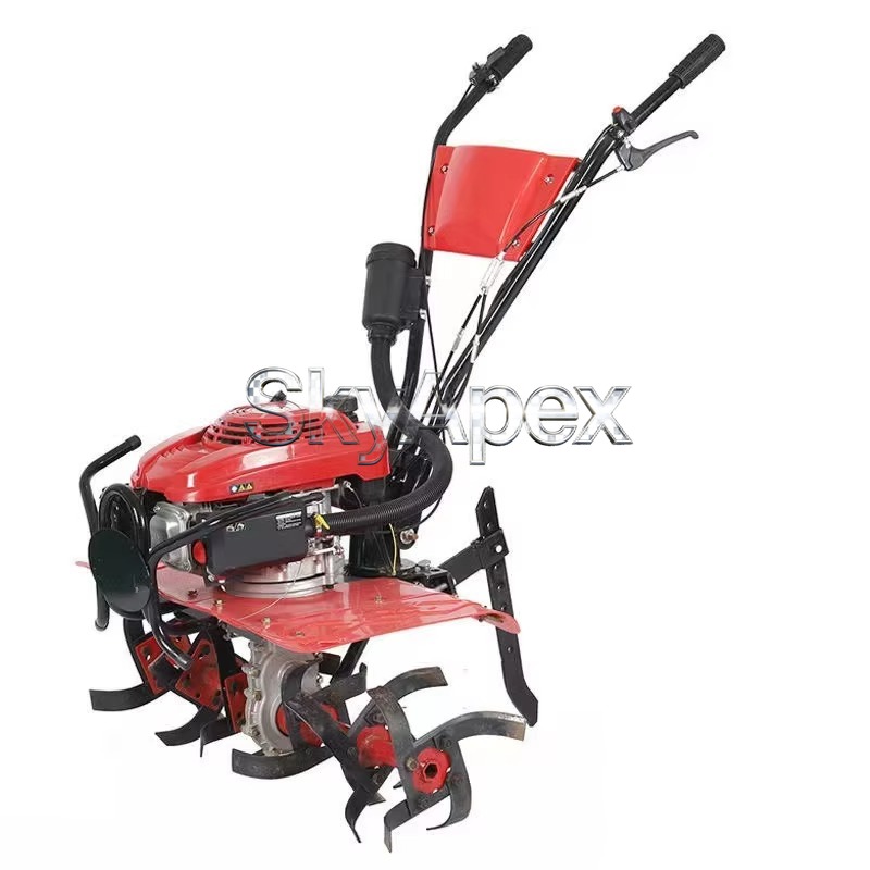 Soil Tilling Cultivator - Mini-cultivateur agricole quatre temps multifonctionnel pour