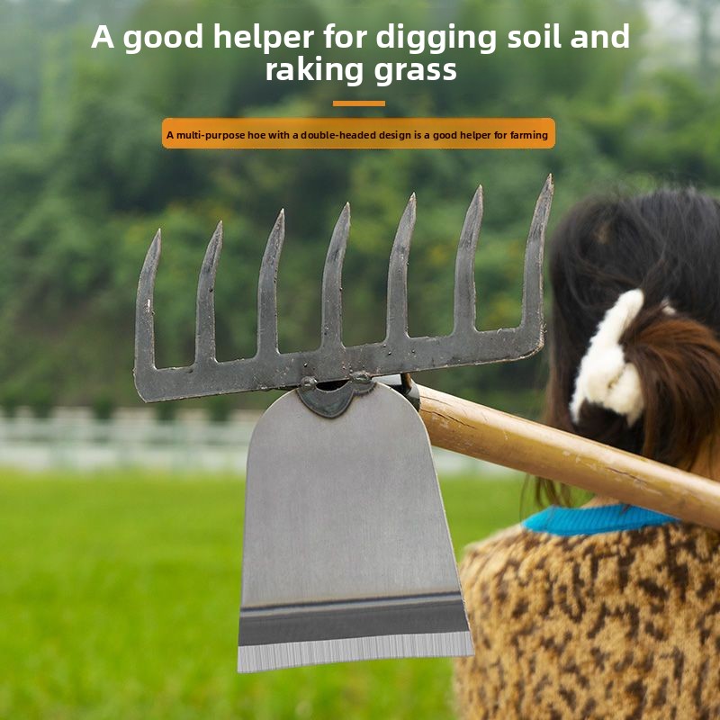 Râteau de ferme double usage e - Soil Tilling Cultivator avis et prix