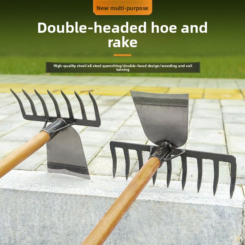 Râteau de ferme double usage e - Soil Tilling Cultivator avis et prix