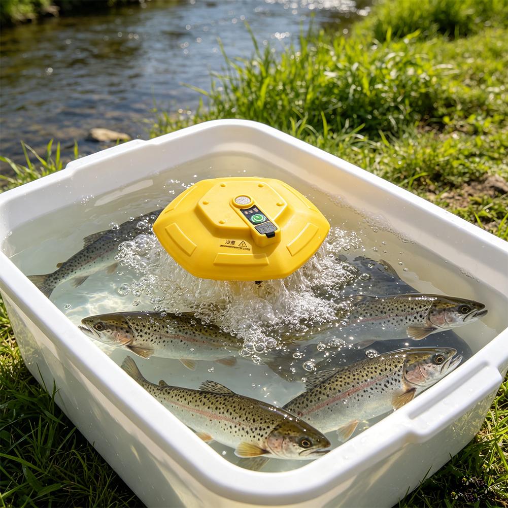 Pompe à air flottante pour la  - Fish Pond Aerator avis et prix