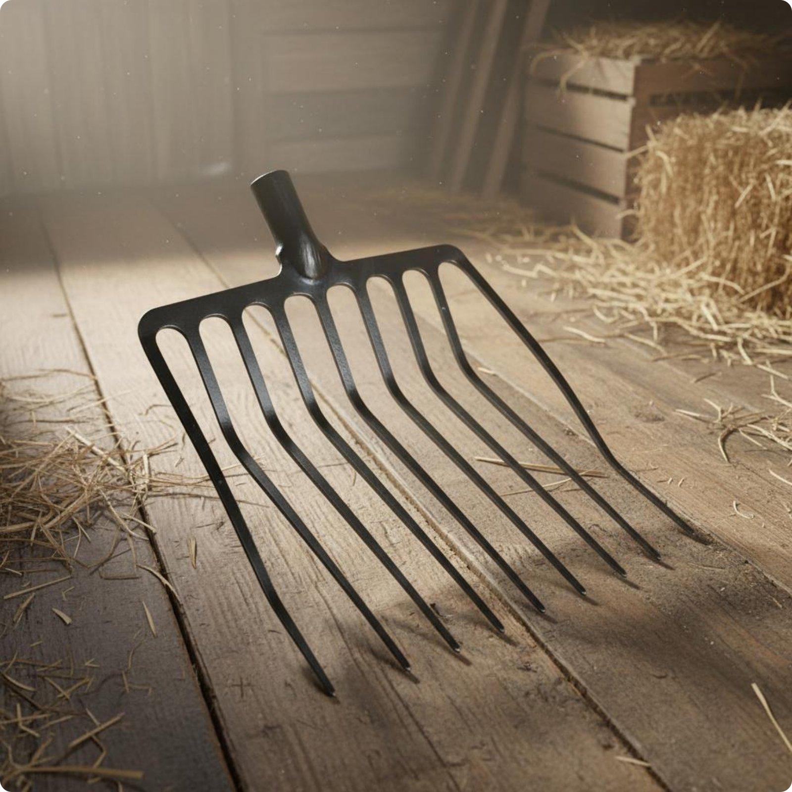 Fourche agricole en acier au m - Farming In Agriculture avis et prix