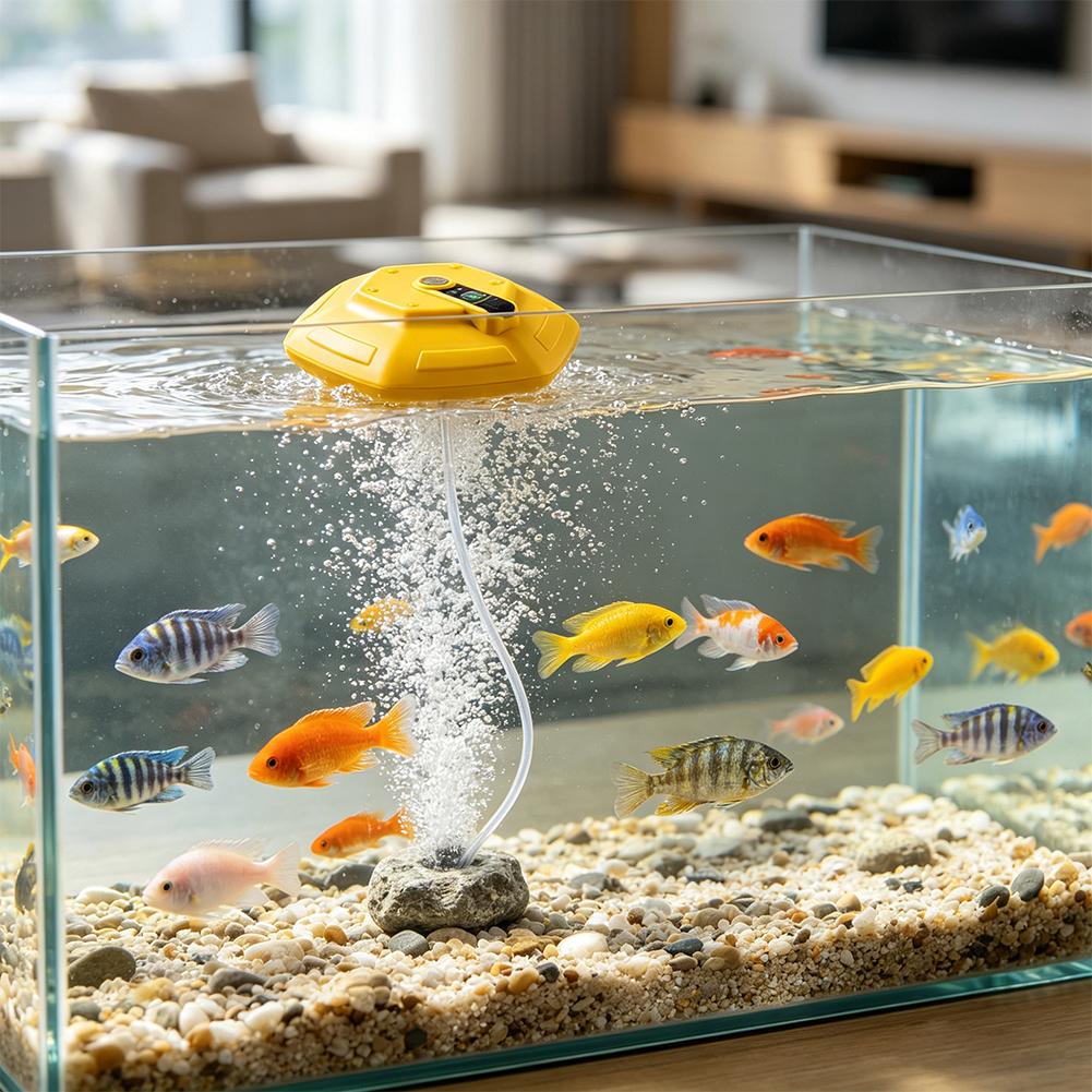 Pompe à oxygène sans fil recha - Fish Pond Aerator avis et prix