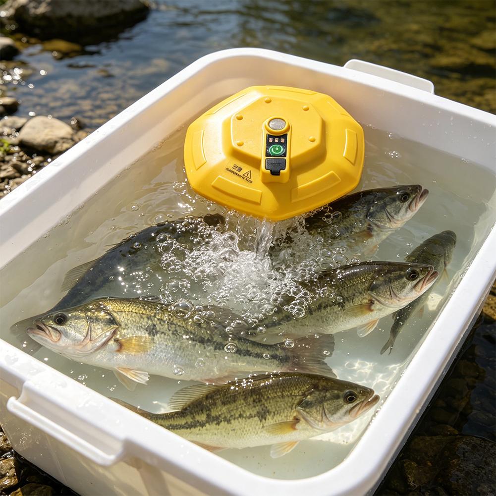 Pompe à oxygène sans fil recha - Fish Pond Aerator avis et prix