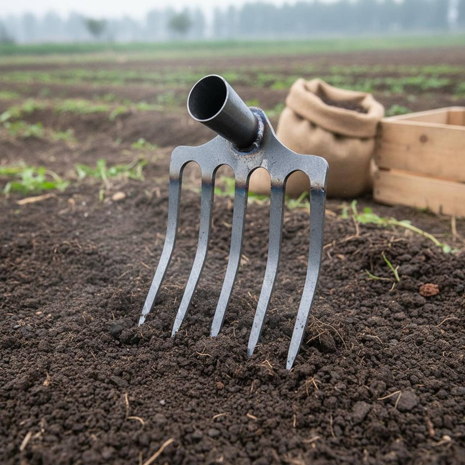 Tête de râteau à bêcher en aci - Soil Tilling Cultivator avis et prix