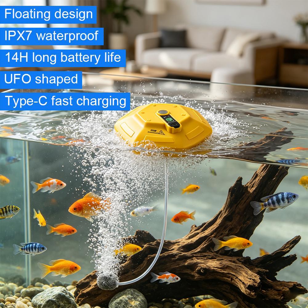 Pompe à oxygène portable pour  - Fish Pond Aerator avis et prix
