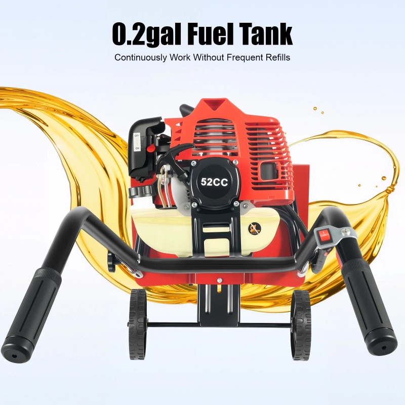 Motoculteur, 52CC 2 temps, cul - Soil Tilling Cultivator avis et prix