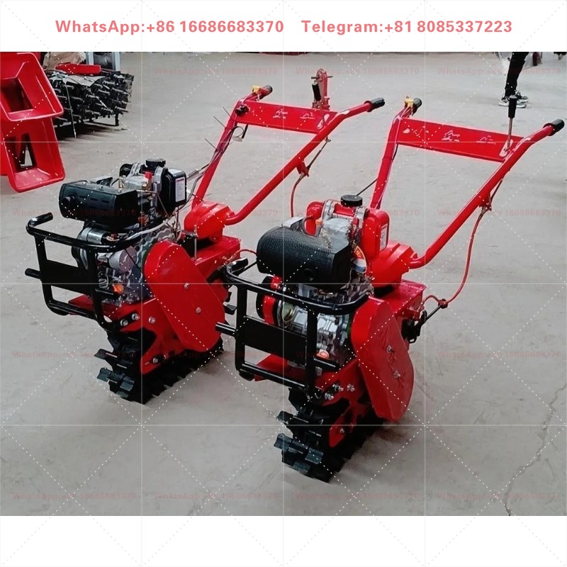 Motoculteur à chenilles avec m - Soil Tilling Cultivator avis et prix