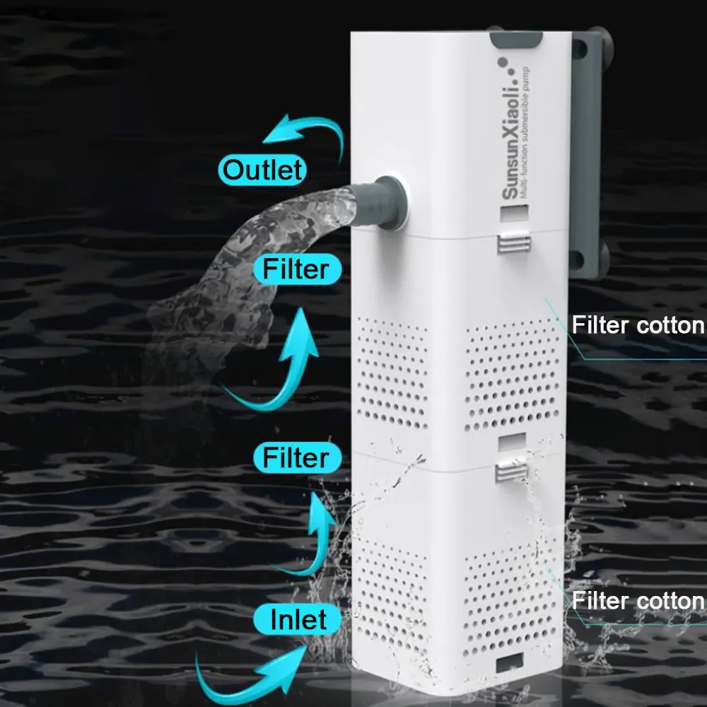 Pompe de filtre d'aquarium 3 e - Fish Pond Aerator avis et prix