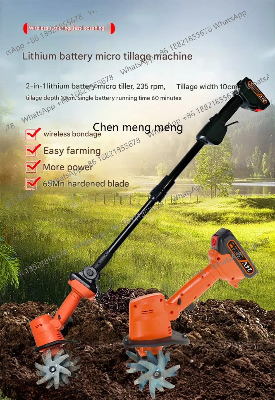 Nouveauté : Cultivateur et Rât - Soil Tilling Cultivator avis et prix