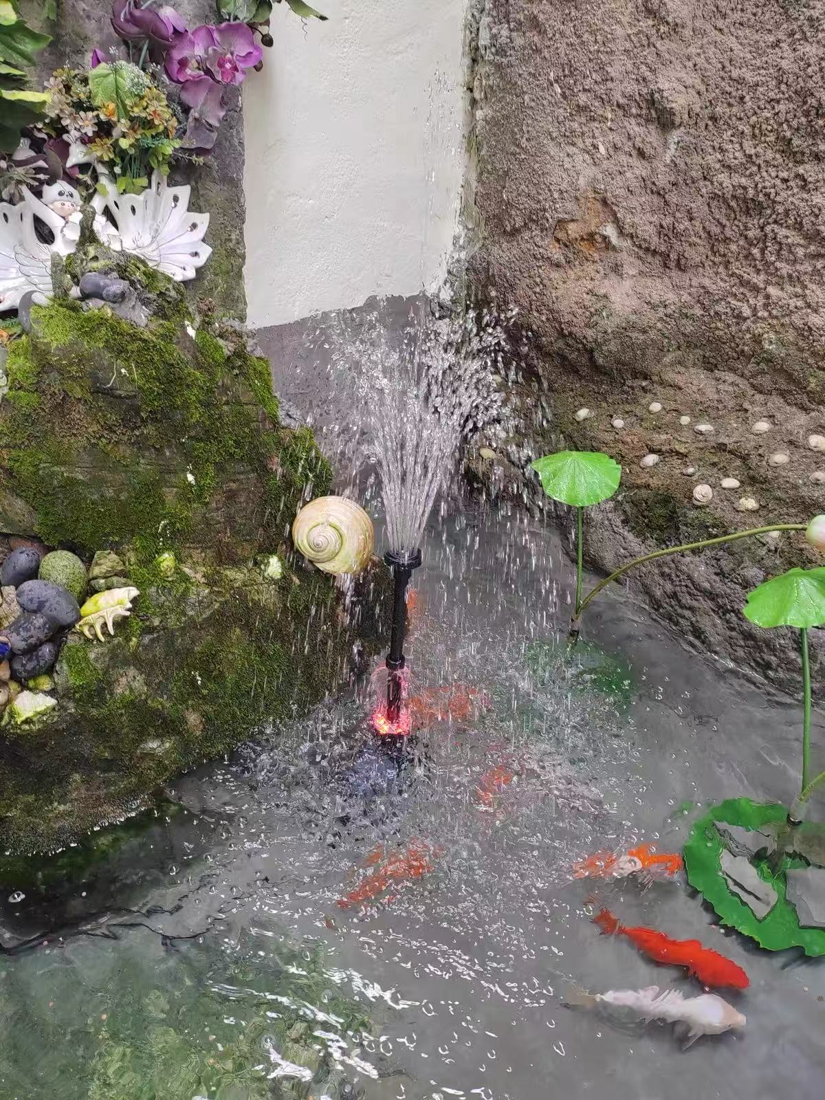 Pompe à eau pour fontaine, pom - Fish Pond Aerator avis et prix